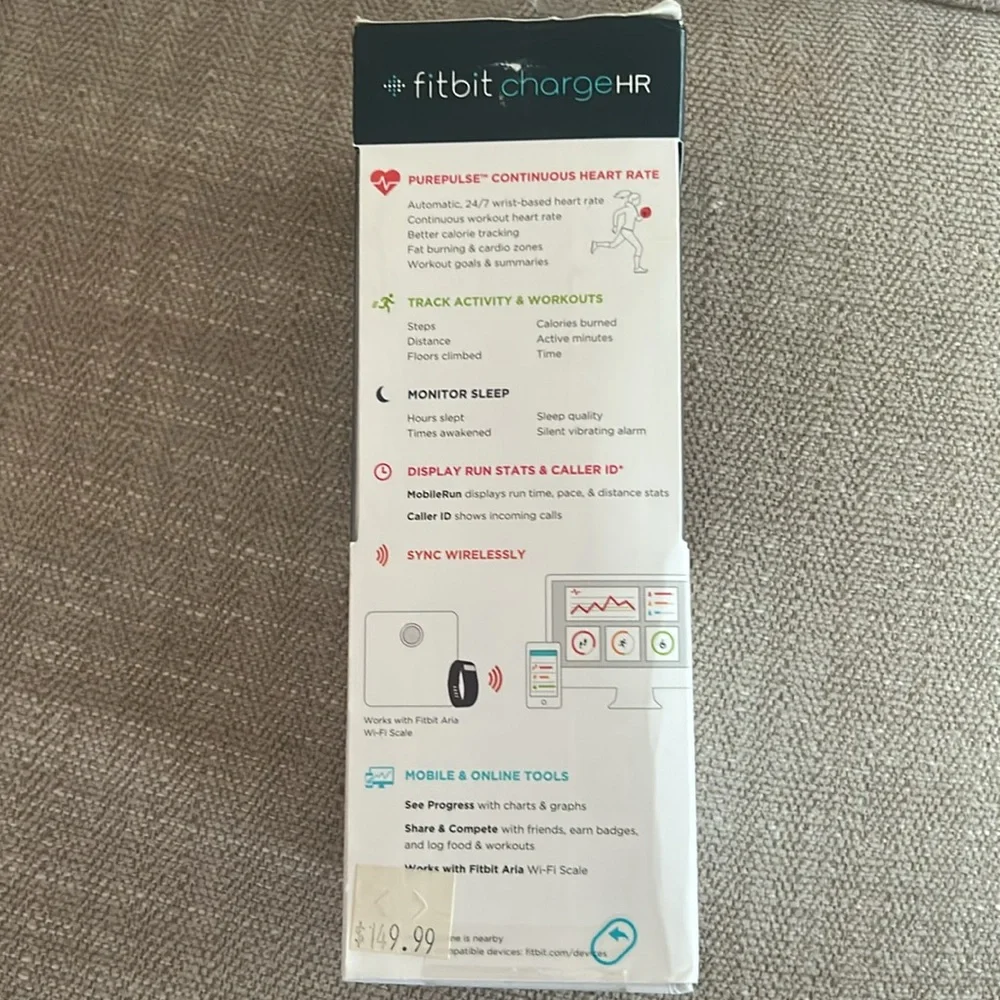 Fitbit Purple Arm & Wristband with Clip